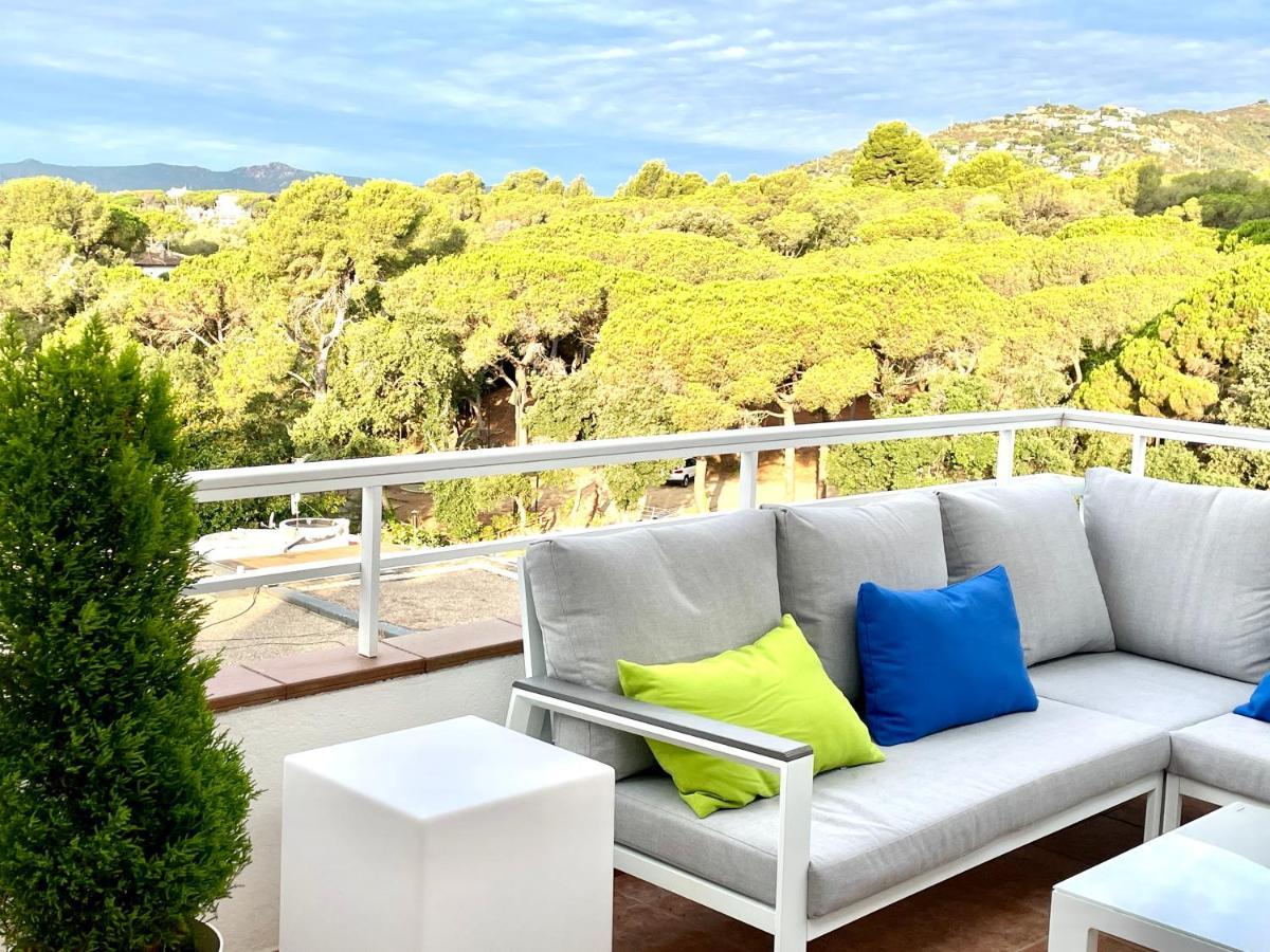 Modern Penthouse With Big Terrace Daire Platja d'Aro Dış mekan fotoğraf