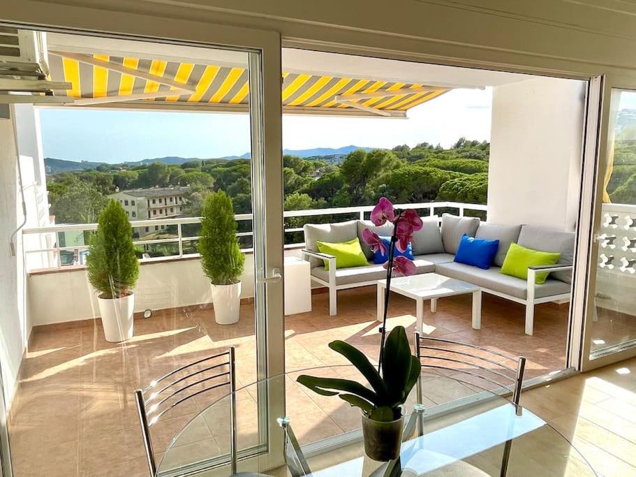 Modern Penthouse With Big Terrace Daire Platja d'Aro Dış mekan fotoğraf
